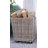 Rattan Basket on Wheels Extra Large-1971472535