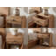 40 cm W Solid Wood Bedside Table