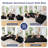 Boneless U Shaped Modular Sectional Sofa Couch-823979320-823979316