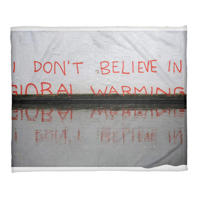 Banksy Sewn Throw Blanket