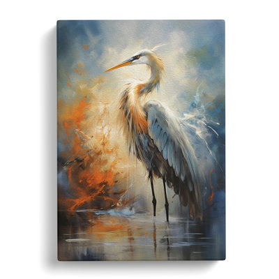 Heron Gestural - Print