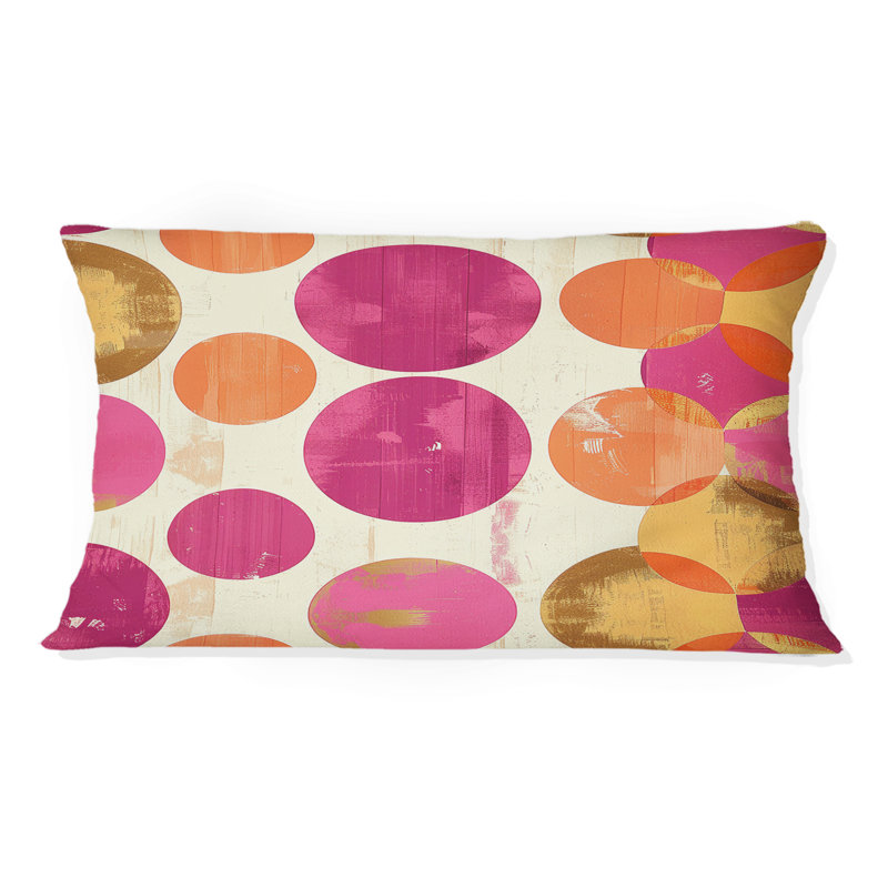 Coussin lombaire rétro Mid-Century