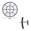 Burkeville Metal Round Wall Mirror-1347518493