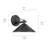 Zalia Aluminum Wall Light-2141722533