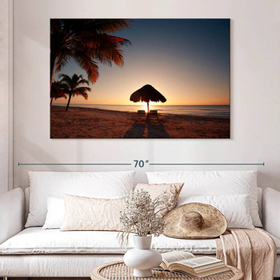 Gillard, coucher de soleil à Cancun