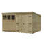 12 Ft. W x 8 Ft. D Shiplap Pent Wooden Shed