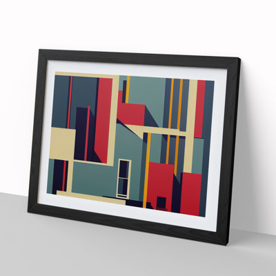 Bauhaus Architecture Vol.1 Abstract - Single Picture Frame Print