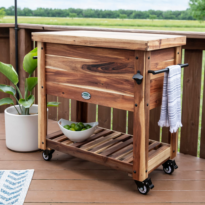 Backyard Discovery Acacia 100 Qt Patio Cooler