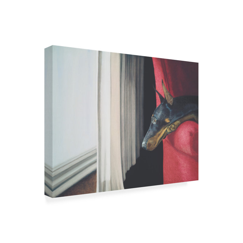 Œuvre sur toile «ologic », Darlene Pavlovich, H 35 po x l 47 po