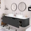 Meuble-lavabo mural 60 po Woodgrain-1925291118