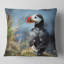Mignon macareux relaxant - coussin à imprimé animal-29891412-29891408