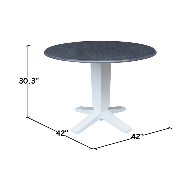 Ensemble de salle à manger Plumbank, Blanc / gris bruyère, 3