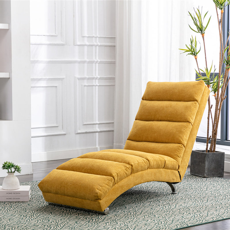 Chaise longue de massage moderne en lin d'intérieur avec télécommande, massage électrique longue ergonomique avec 5 modes