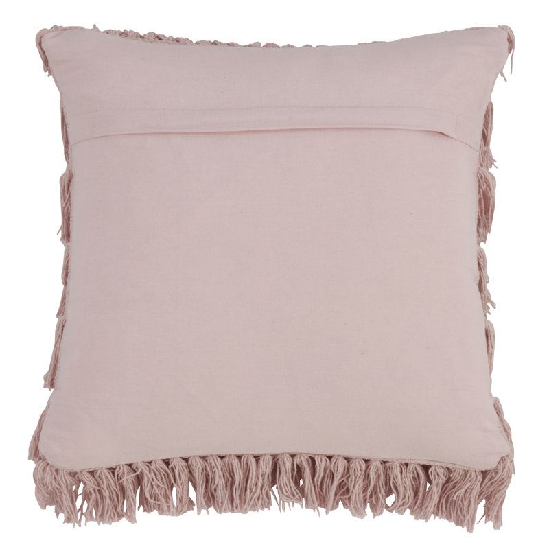 Coussin en coton Harper Collection, Rose