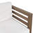 Wood Club Chair With Stain- And Waterproof Cushions Seat Padding
