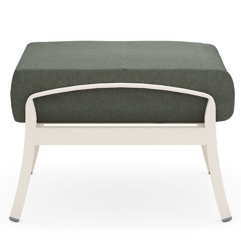 Scala Outdoor Ottoman, Canvas Spa, Graphite