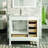 Eviva London 36"W x 18"D Bathroom Vanity with Undermount Porcelain Sink-101368370-101808929