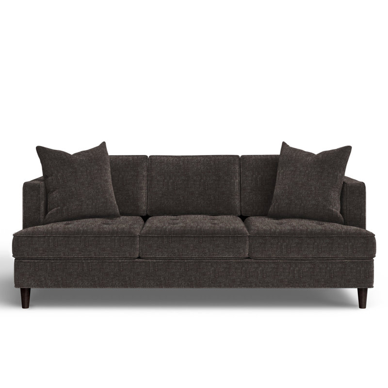 Upholstered 84'' Sofa, Napa Storm Chenille