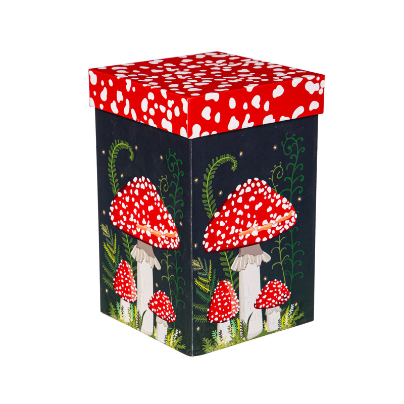 Boîte-cadeau en céramique 17 oz Mushroom Forest