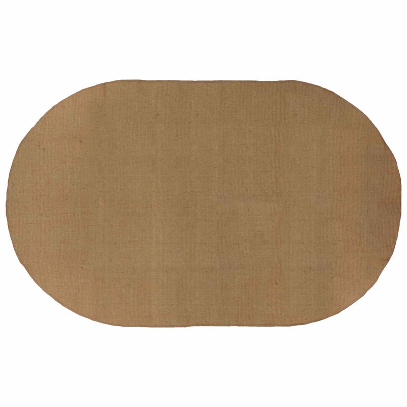 Hand Braided Area Rug, Oval 205cm x 305cm