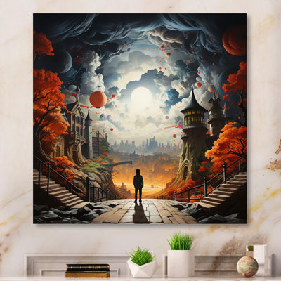 Sci Fi Odyssey City III sur toile