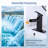 Modern Single Handle Single Hole Bathroom Sink Faucet with Waterfall Spout-88919541