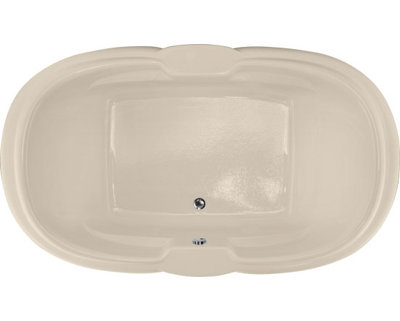 Yvette 72'' x 41.75'' Soaking Acrylic Bathtub