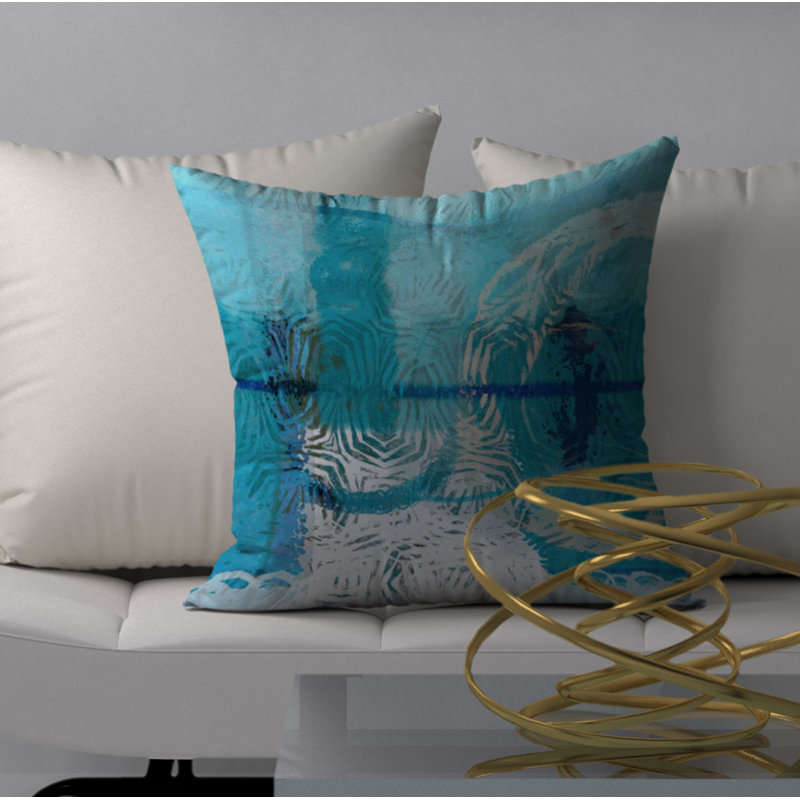 Housse de coussin et insert de la plus longue relaxation carrée, 18 po x 18 po