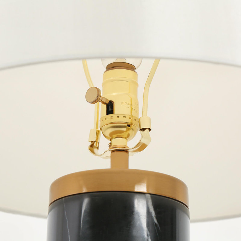 Lampe de table en pierre Rouch