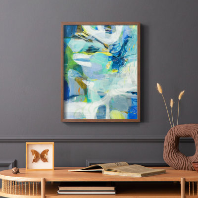 Low Tide Framed Print - Solid Wood