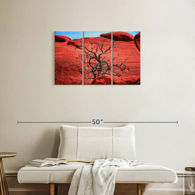Arbre mort Harnek par Red Rocks, H 20 po x l 33 po