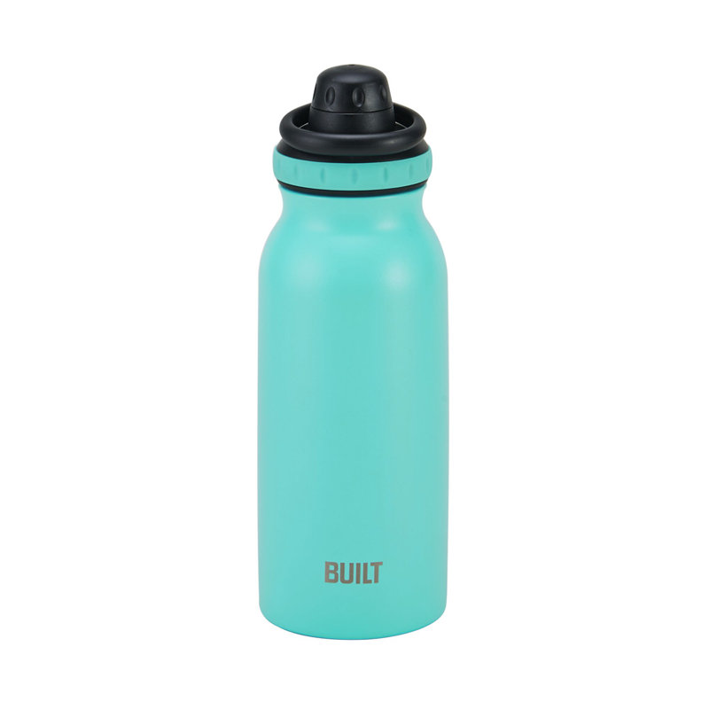 Bouteille en acier inoxydable à double paroi, Contenant alimentaire, Bleu