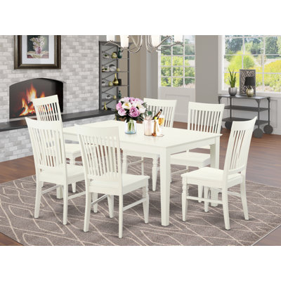 Alingtons Solid Wood Dining Set by Winston Porter