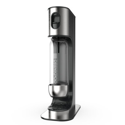 Machine à eau gazeuse en acier inoxydable Drinkpod de qualité supérieure Comprend 3 bouteilles