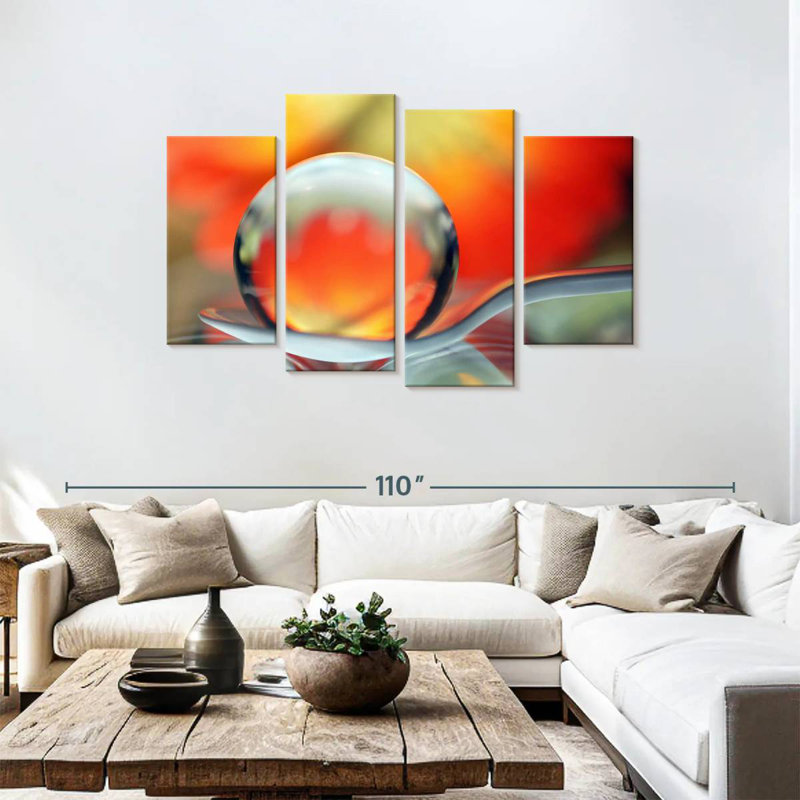 Senne Catching Colors On A Spoon, 48" H x 75" W