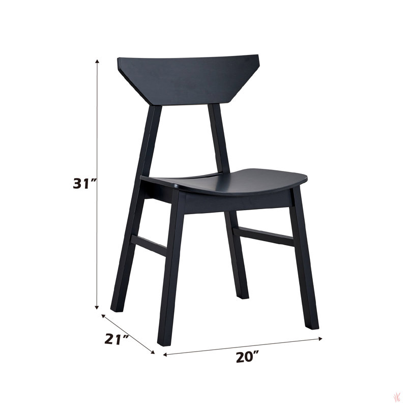 Ensemble de 4 chaises d'appoint Briar
