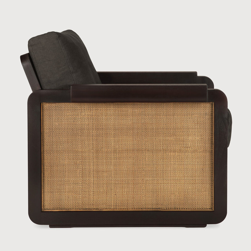 Panel Linen Lounge Chair