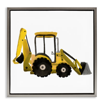 «Yellow Simple Bulldozer», encadrée par Elizabeth Medley