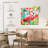 Brampt Pink Flamingo Square-109113782