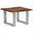 vidaXL Coffee Table with Live Edges Home Living Room Square Solid Wood Acacia-1159776964-1168598740