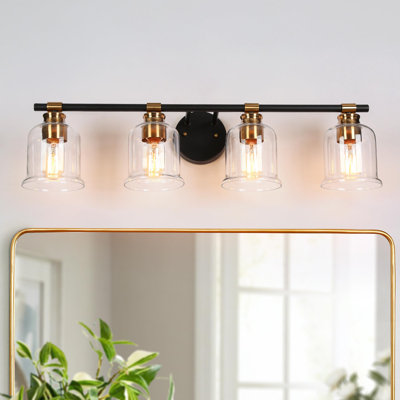 Éclairage pour meuble-lavabo à intensité variable 4 lumières Aura