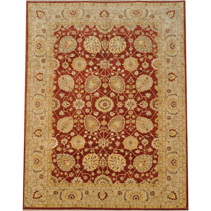 Tapis en laine noué à la main Oushak