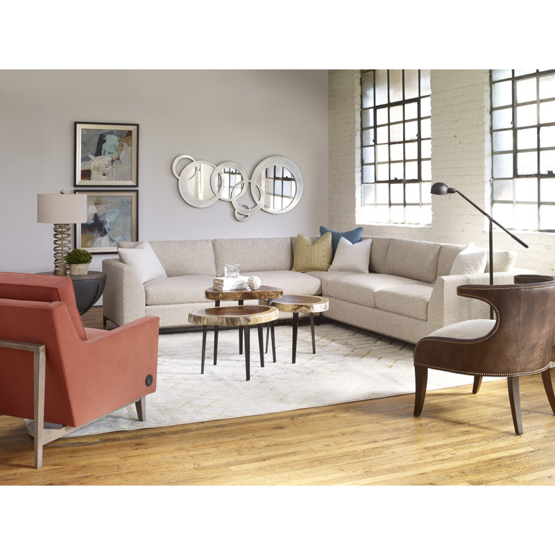 Urban Modular Sectional, 9953 Loden, 9953 Loden, Nickel