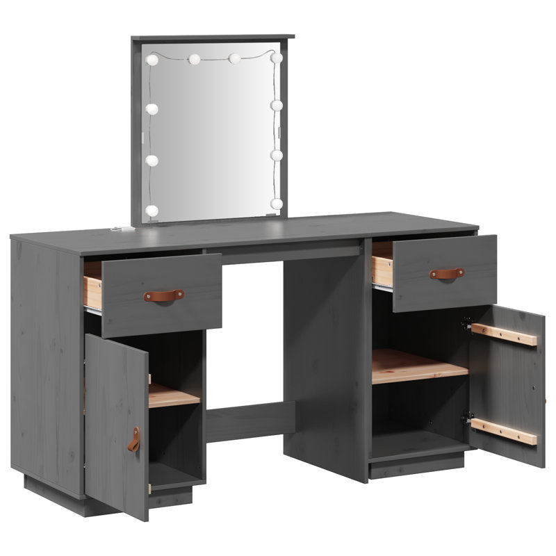 Kyera Dressing Table, Grey