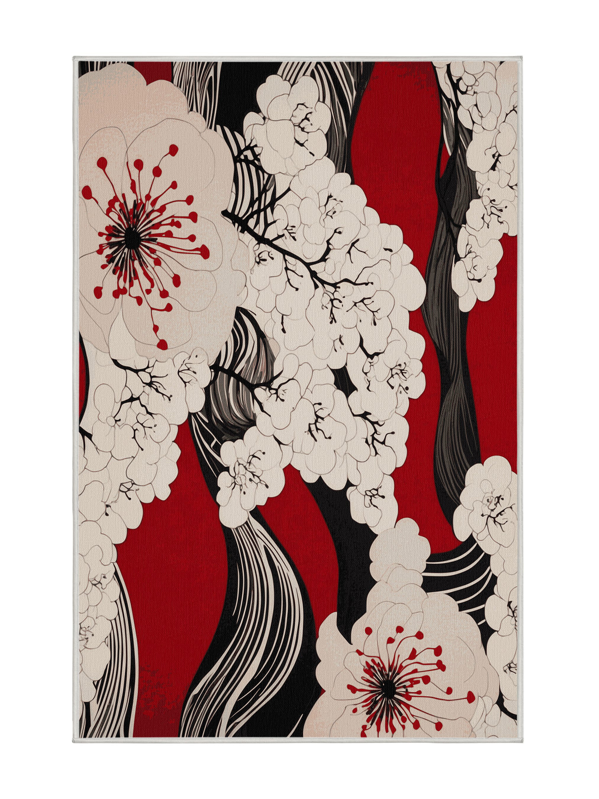 Sakura Rug Winston Porter Golden Sakura Rug | Wayfair