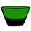Polycarbonate Round Bowl 4.75" - 12 Pieces - Sapphire