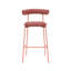 Tabouret de bar et de comptoir en velours Geraldina-1042011620-1042011616