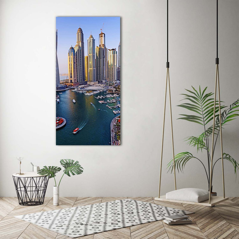 Bay Of Dubai - Wrapped Canvas Print