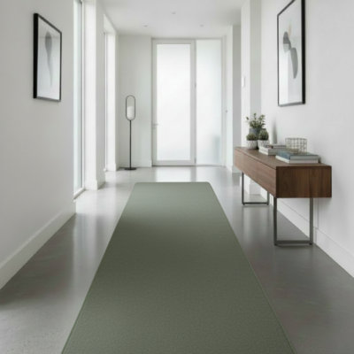 Solid Colour Knitted Area Rug