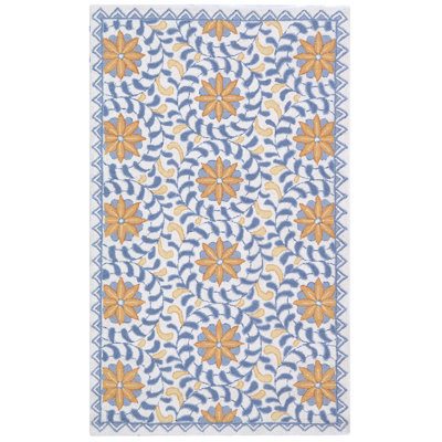 Chelsea Hand Hooked Wool Floral Rug